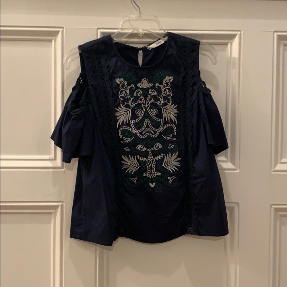 off the shoulder shirt!